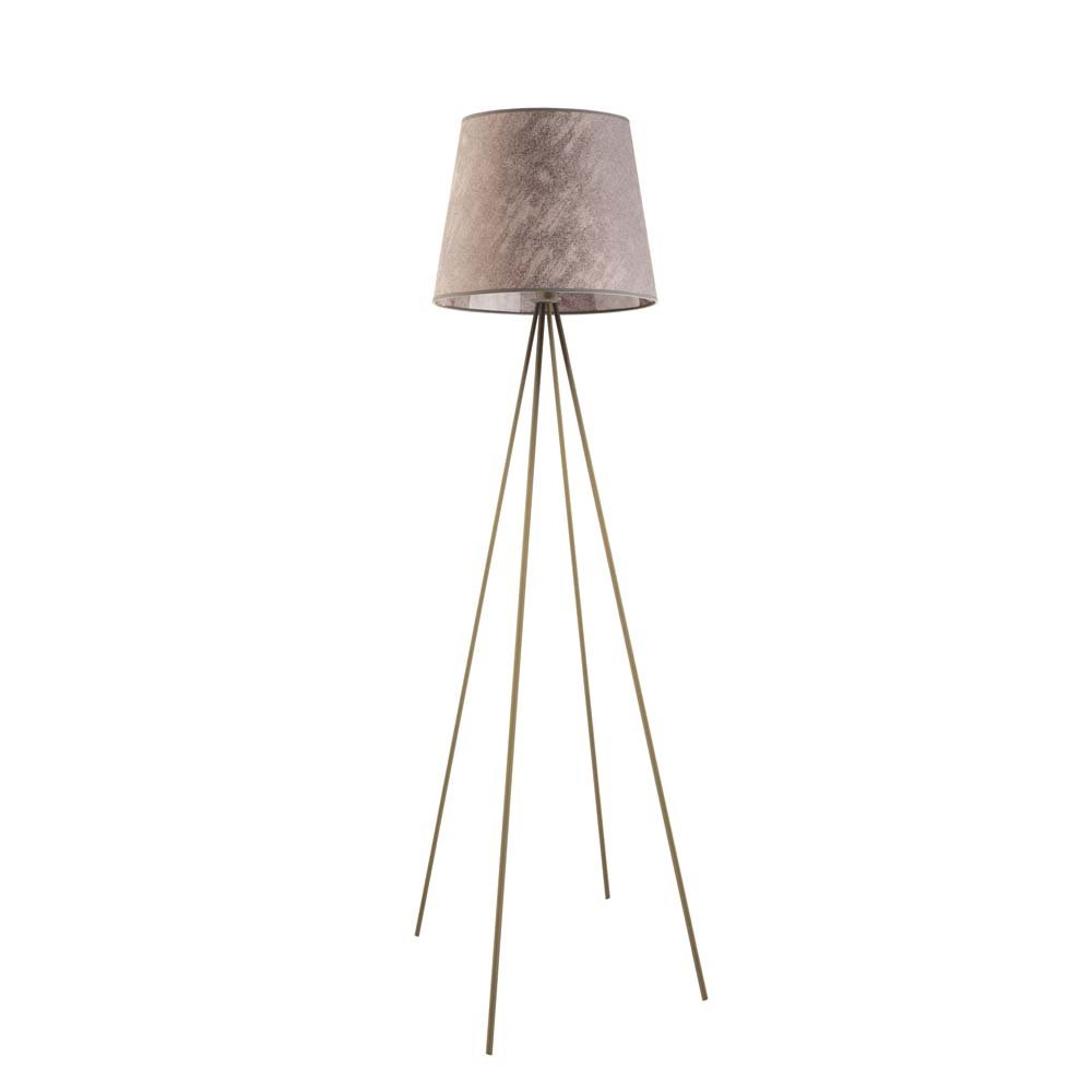 Lampka podłogowa LYSNE Panama, szary, 60 W