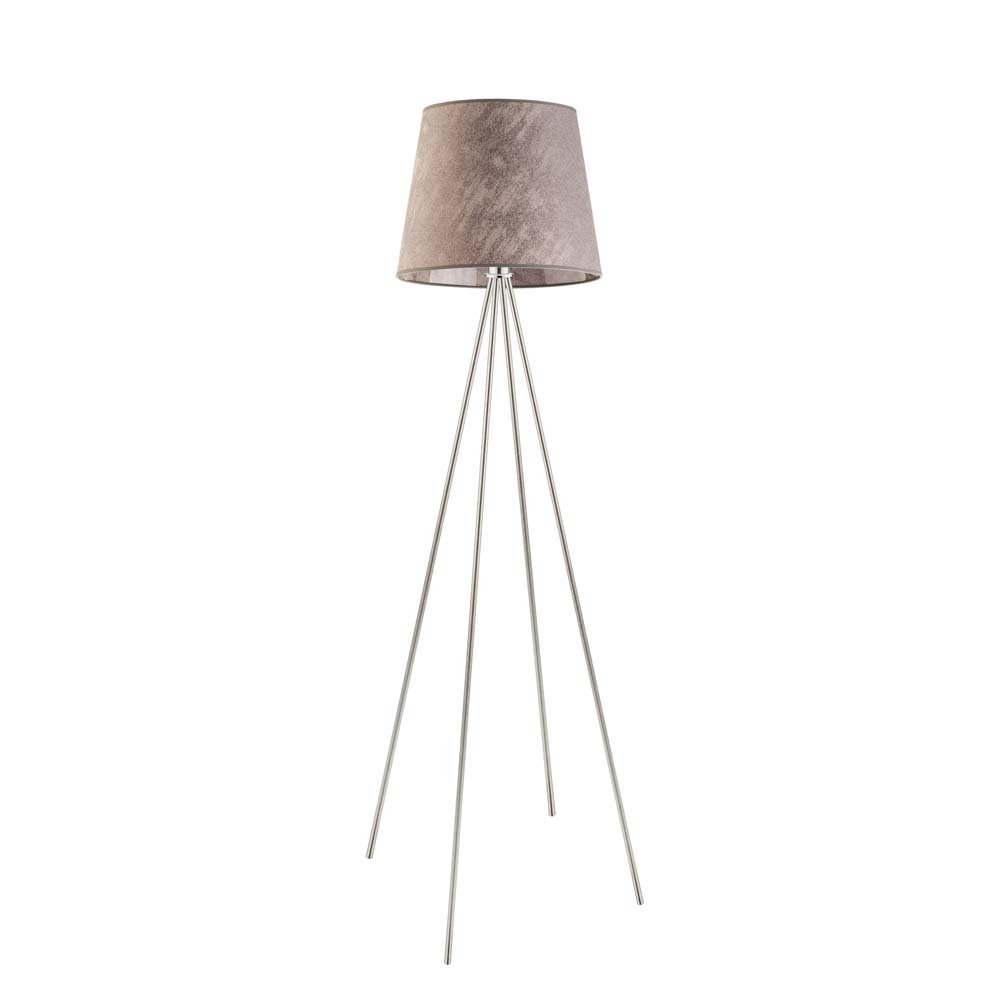 Lampka podłogowa LYSNE Panama, szary, 60 W