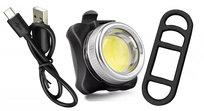 LAMPKA ROWEROWA PRZÓD TYŁ COB LED ŚWIATŁO BIAŁE CZERWONE USB PRZEDNIA TYLNA