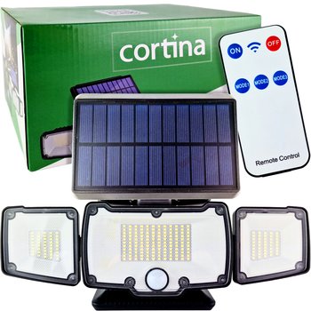 Lampka Solarna Led Czujnik Zmierzchu I Ruchu - CORTINA