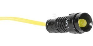 Фото - Люстра / світильник ETI Lampka sygnalizacyjna LED D=5mm żółta 230V AC LS LED 5 Y 230AC 