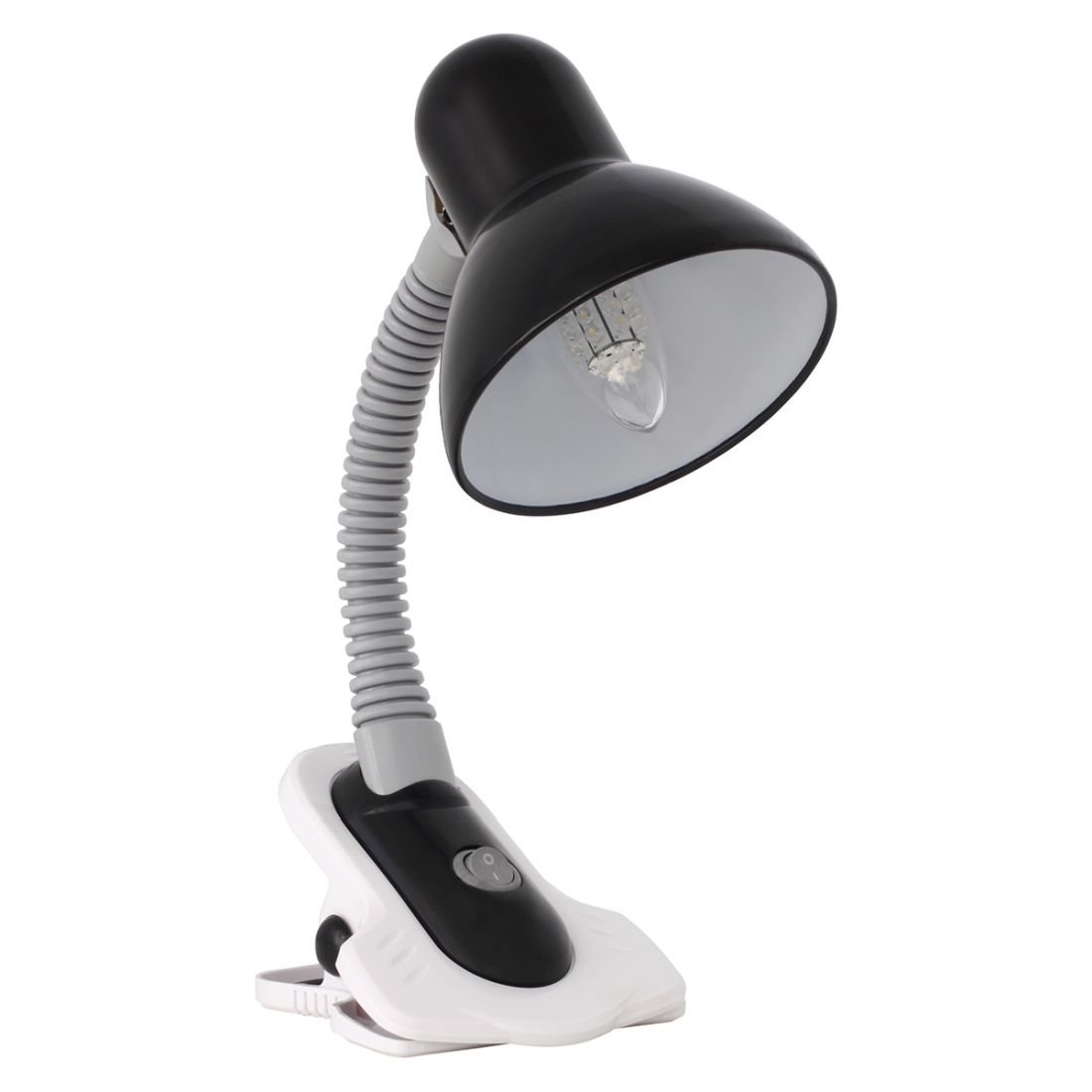 Lampka z klipsem KANLUX Suzi HR-60-B, czarna, 60 W