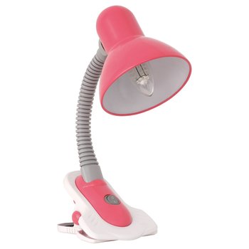 Lampka z klipsem KANLUX Suzi HR-60-PK, różowa, 60 W - Kanlux