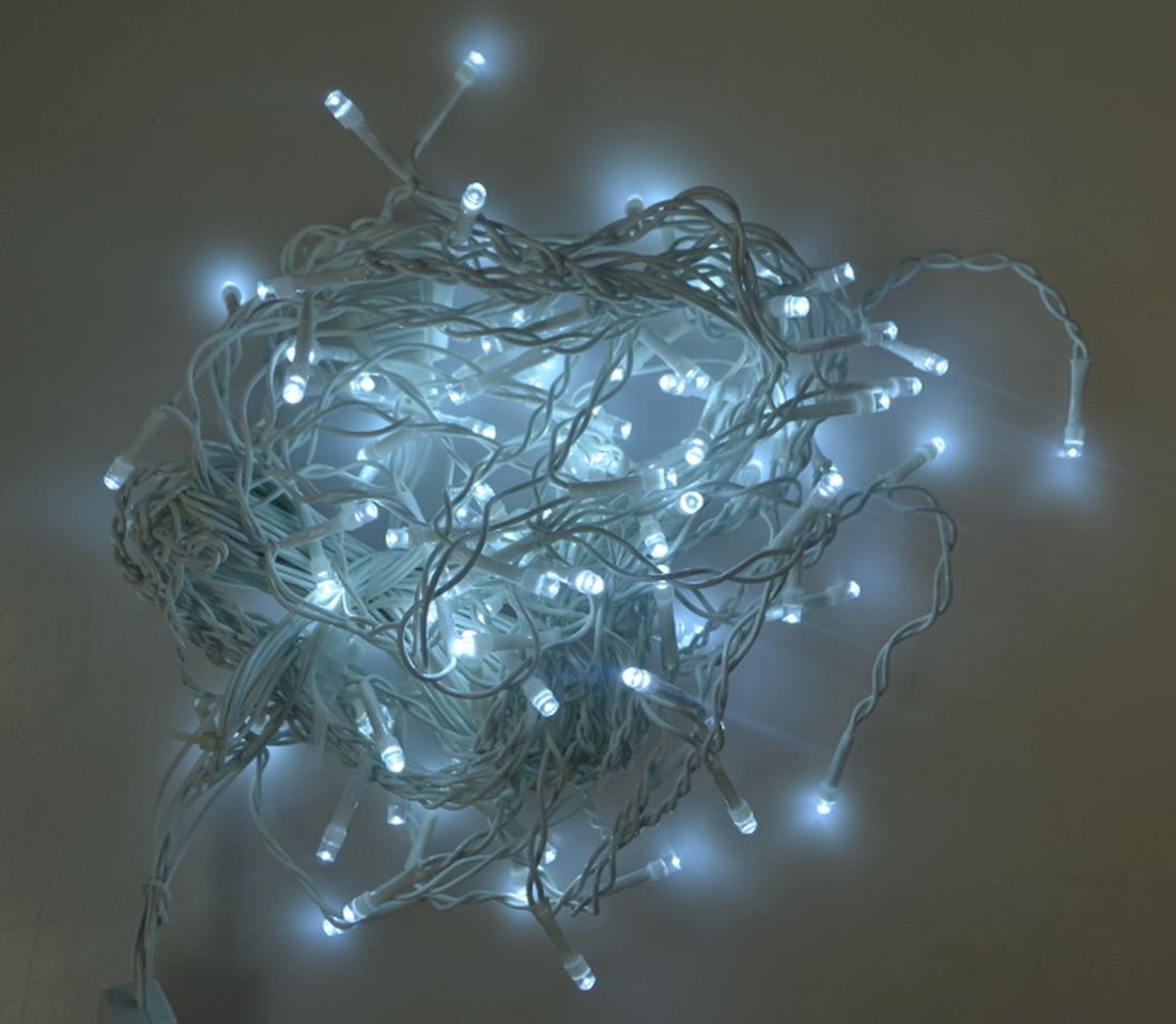 Lampki choinkowe VOLTENO VO0720, 100 diod LED, 6 W, barwa biała zimna