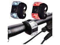 Lampki Do Roweru Led Przód Tył Rowerowe 2Szt