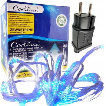 Lampki Druciki 200 Led Funkcje Mikro Zewnętrzne - CORTINA