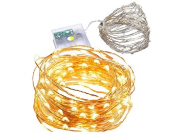 Lampki Druciki Choinkowe 100 Led Na Baterie Diody - PrzydaSie.pl