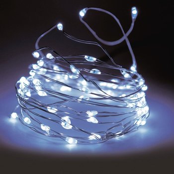 Lampki LED choinki 20 diody białe zimne - Inny producent