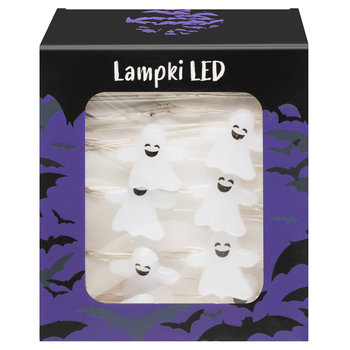 Lampki LED, Halloween, Duszki, 20 Sztuk, 30 cm - Inny producent
