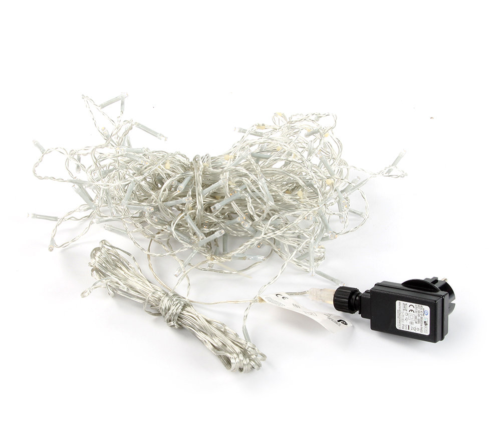 Lampki ogrodowe JOYLIGHT, 144 diod LED, 15 m, 8,6 W, barwa ciepła biała
