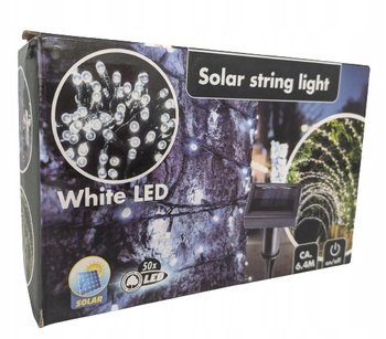 LAMPKI SOLARNE 50 LED 6,4M ZEWNĘTRZNE OGRÓD BALKON - Inny producent
