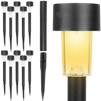 Lampki Solarne Ogrodowe Lampy 10x Lampka Solarna Lampa Wbijana Ogrodowa LED GARDLOV Gardlov