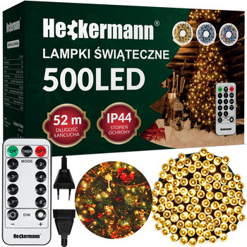 Lampki świąteczne Heckermann CL-LHL-50 500LED Warm 52 metry - Heckermann