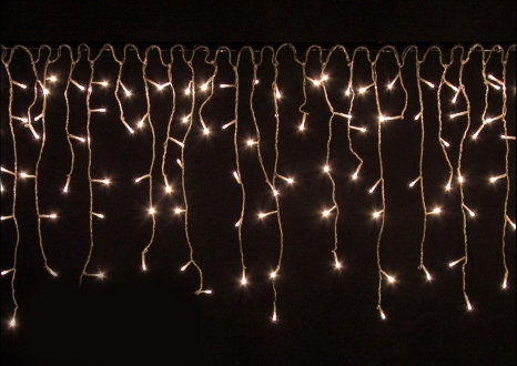 Zdjęcia - Girlanda Lampki zwisy JOYLIGHT, 400 LED, ciepłe białe