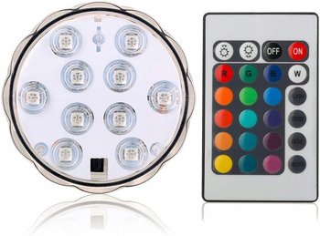 LAMPY LED POD WODE Z PILOTEM ZDALNEGO STEROWANIA 68 DIOD LED PODWODNE - rexe