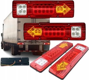 LAMPY TYLNE LED DO PRZYCZEPKI ZESTAW LAMP DO PRZYCZEP NACZEP LAWET TYLNA - inna (Inny)