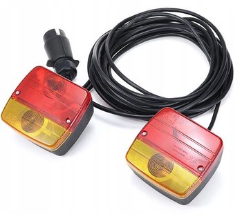 LAMPY ZESPOLONE ŚWIATŁA TYLNE Z PRZEWODEM 7,5m I WTYCZKĄ DO PRZYCZEPY - Inny producent