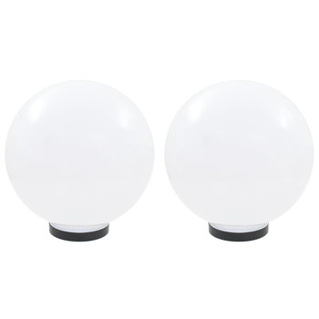 Lampy zewnętrzne LED, 2 szt., kule 30 cm, PMMA - VMP