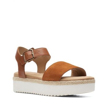 Lana Shore [dark tan suede] - rozmiar 36 - Clarks