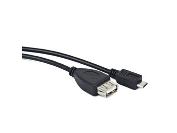 Lanberg, Kabel USB Micro - USB-A 2.0, 0.15 m - LANBERG