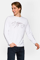 Lancerto, Koszulka męska z długimrękawem, Biały, rozm. 3XL Lancerto