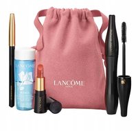 LANCOME zestaw - Mascara HYPNOSE - Labsolu Rouge - Bi-Facil - Black Pencil