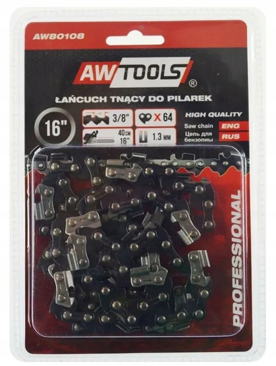 Łańcuch tnący do pilarki AWTOOLS, 40 cm