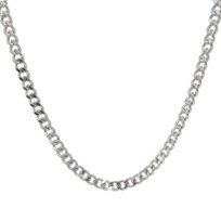 Łańcuszek pancerka 50cm / 4,4mm - Stal chirurgiczna Męski Srebrny Xuping