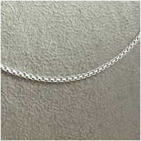 ŁAŃCUSZEK Srebrny Bismark 50 CM 2,8 mm