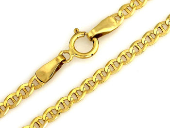Łańcuszek ze złota 333 splot Marina Gucci 42 cm modny splot na prezent - Inna marka