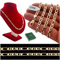 ŁAŃCUSZEK ZŁOTY MĘSKI GUCCI 60cm/5,8mm STAL CHIRURGICZNA PREZENT DLA NIEGO