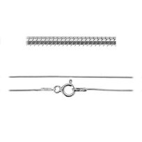 Łańcuszek żmijka snake 45cm 0,7mm srebrny 925 GemSilver