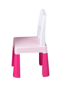 Lapsi Krzesełko Dodatkowe Do Stolika Multifun Dla Dzieci Różowe - Lapsi
