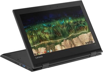 Laptop 2w1 Lenovo LN 500e 2nd Gen 11,6" IPS HD Intel N4120 4GB 32GB Black - Lenovo