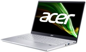 Laptop Acer SF314-511-593F i5-1135G7 8GB SSD 512GB 14"FHD Windows 10 Silver podświetlana klawiatura - Acer