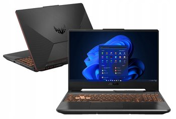 Laptop ASUS TUF Gaming F15 15.6" FHD 144Hz i5 16GB HDD1000GB GTX1650 W11 (FX506LHB-HN324W) - ASUS