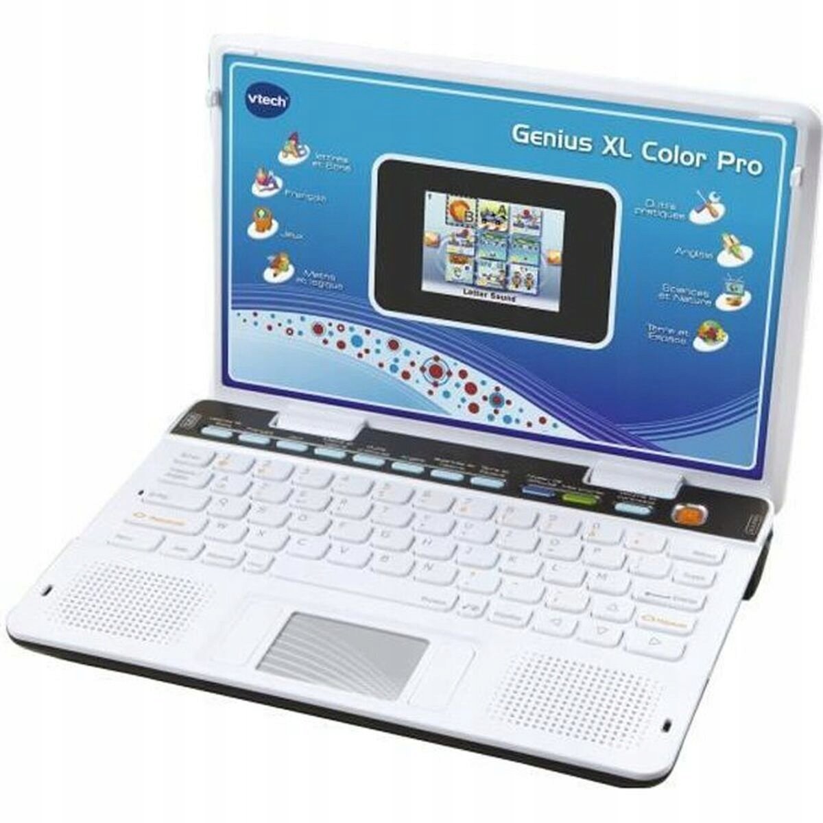 Vtech Computer Rj9 Laptop elektroniczny VTech Genius XL srebrny j. angielski/francuski ...