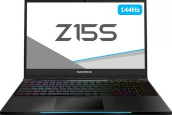 Laptop HYPERBOOK Z15S, i7-9750H, RTX 2060, 16 GB RAM, 15.6", 240 GB SSD, Windows 10 - Hyperbook