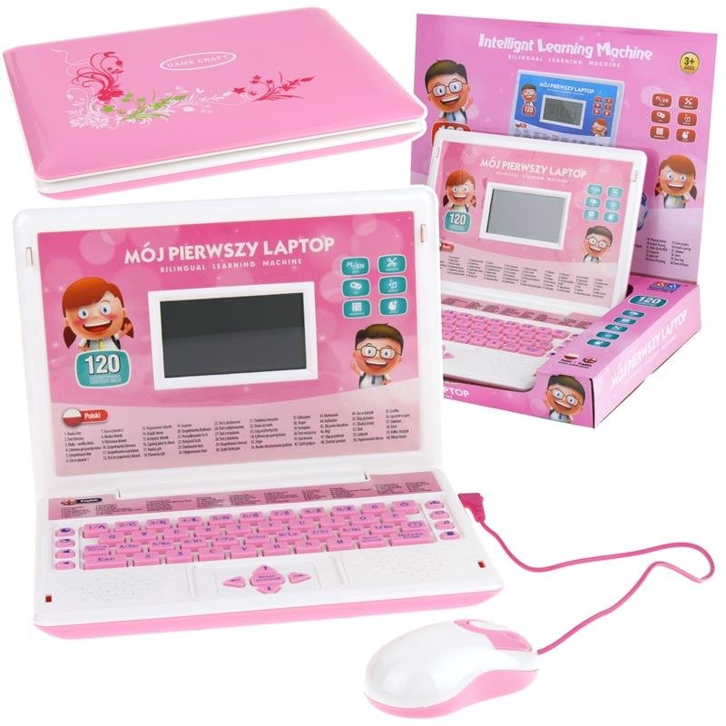 Laptop Interaktywny Edukacyjny Komputer dla Dzieci PL/ANG 120 Opcji ...