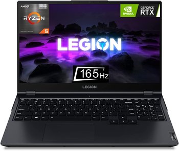 Laptop Lenovo Legion 5 15,6 FHD 165Hz Ryzen 5 16GB SSD256 M.2 RTX3050 (82JW008QPB) - IBM, Lenovo