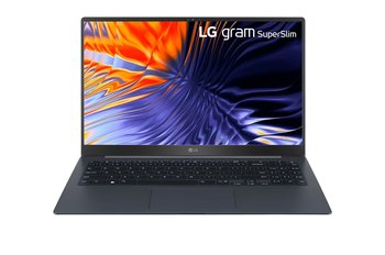 Laptop LG gram SuperSlim 15,6'' 2023 z ekranem OLED, Windows 11 Home, SSD 512GB M.2 (NVME), 16GB, Intel Evo z procesorem Intel® Core™ i5 13. generacji, 15Z90RT, kolor Neptune Blue - LG