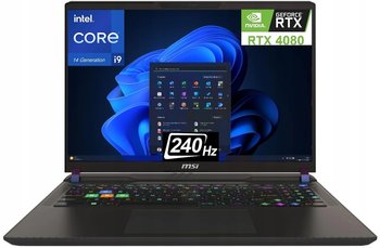 Laptop MSI Vector 16 HX A14V 16' QHD+ 240Hz i9-14900HX 64GB SSD1TB RTX4080 - MSI
