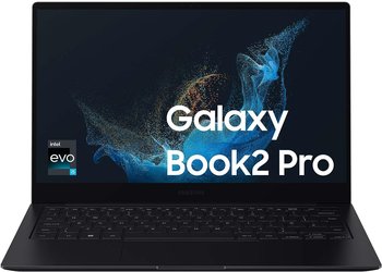 Laptop Samsung Galaxy Book2 Pro 13,3" AMOLED i5-1240P 8GB 512GB Czarny - Samsung Electronics