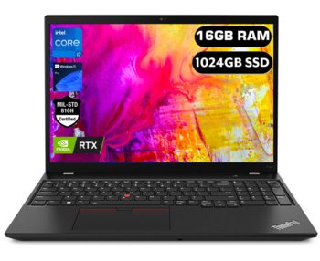 Laptop ThinkPad P16s G2 16 i7-1360P 16GB 1TB RTX A500 DOTYK 300NIT MIL-STD - Lenovo