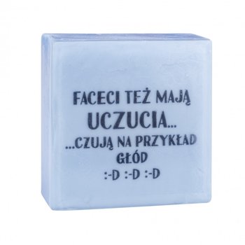 LaQ, Happy Soaps, mydełko glicerynowe SMS - Faceci Też Mają Uczucia 75g - LaQ