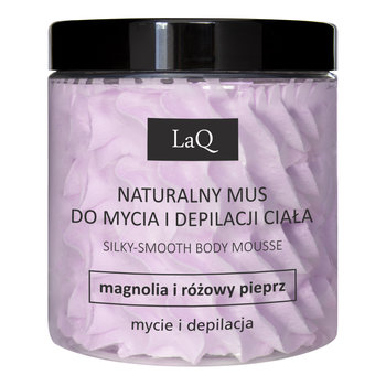 LaQ, Naturalny mus do mycia i depilacji ciała, Piwonia - LaQ