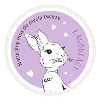 Laq Naturalny Mus do mycia twarzy odżywczy Króliczka Niezapominajka 100ml