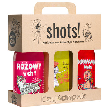 LaQ, Shots, Zestaw kosmetyków do pielęgnacji, 3 szt. - LaQ