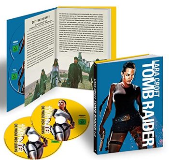 Lara Croft: Tomb Raider 1-2 (Mediabook) - Various Directors