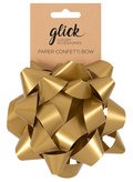Large paper Confetti Bows, duża rozeta - Empik